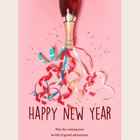 Happy New Year eCard 1